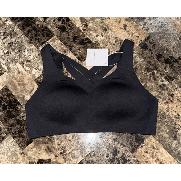 LULULEMON ENLITE WEAVE-BACK BRA BLACK COLOR NWT SIZE 38D